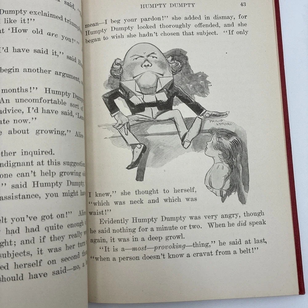 Wonderland Stories Elizabeth Lewis 1917 J.B. Lippincott Illustrated Red HC